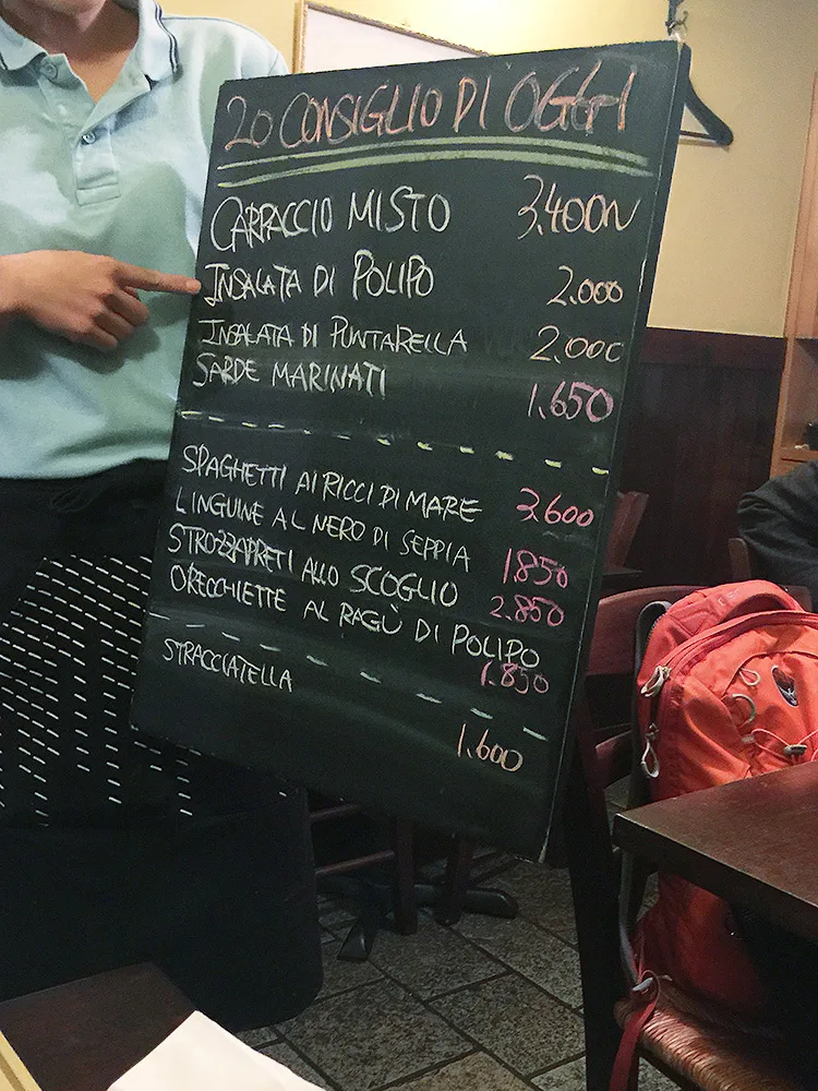 ボガマリ・クチーナ・マリナーラの店舗写真